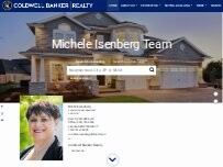 Website Screenshot Michele Isenberg Team at Coldwell Banker Realty
