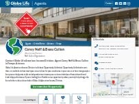 Website Screenshot Globe Life American Income Division: Neff Cullen Organization
