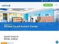 Website Screenshot Lighthouse Autism Center Elkhart (South)