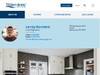 Website Screenshot Waterstone Mortgage - Leroy Romero