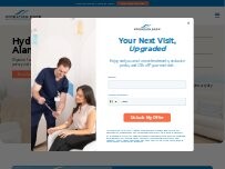 Website Screenshot Hydration Room - Alamo