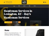 Website Screenshot Ray's Handyman Services