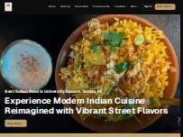 Website Screenshot Jalsa Indian Modern Kitchen Tampa