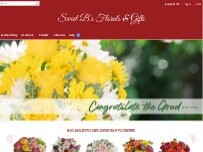 Website Screenshot Sweet B's Florals & Gifts