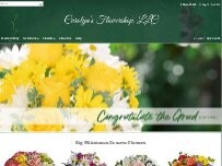 Website Screenshot Carolyn's Flowershop, LLC