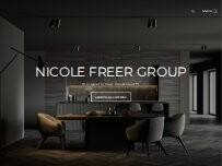 Website Screenshot Nicole Freer Group