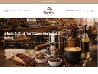 Website Screenshot Deja Brew Coffee Company