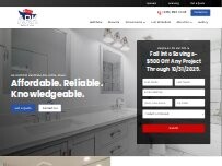 Website Screenshot Ark Baths and More