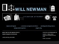 Website Screenshot Will Newman Lawyer PLLC