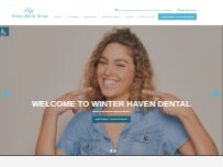 Website Screenshot Winter Haven Dental