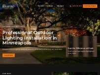 Website Screenshot Illume Outdoor Lighting