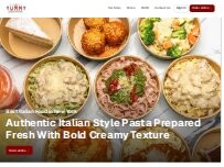 Website Screenshot Yummy Cheese Pasta