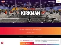 Website Screenshot Crunch Fitness - Kirkman