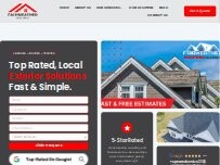 Website FairWeather Roofing Columbus
