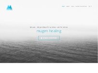 Website Screenshot Mugen Healing