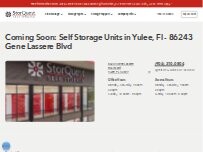 Website Screenshot StorQuest Self Storage