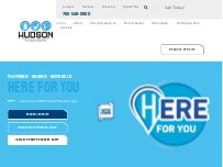 Website Screenshot Hudson Plumbing