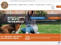 Website Screenshot Mosquito Hunters of North Indianapolis