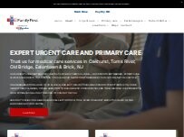 Website Screenshot Family First Urgent Care