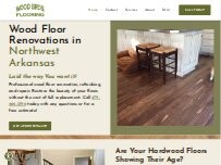 Website Screenshot Wood Brothers Flooring