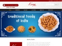 Website Kavya Foods