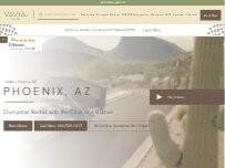Website VaVia Dumpster Rental Phoenix