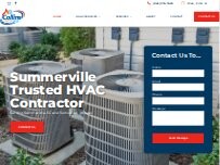 Website Screenshot Collins Heating and Air