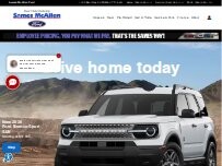 Website Screenshot Sames McAllen Ford