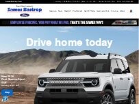 Website Screenshot Sames Bastrop Ford, Inc.
