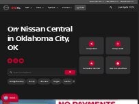 Website Screenshot Orr Nissan Central