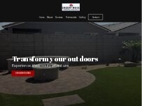Website Screenshot Desert Rose Landscaping LLC.