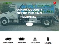 Website Screenshot G Septic Services