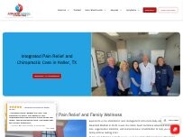 Website Screenshot Advanced Medical of North Texas