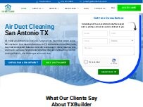Website TX Builder, Attic Insulation & Air Duct Cleaning Specialist