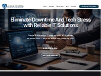 Website Screenshot Alpha & Omega Computer Consultants
