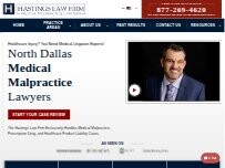 Website Hastings Law Firm Medical Malpractice Lawyers