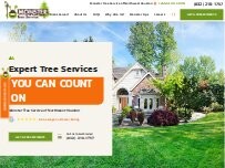 Website Screenshot Monster Tree Service The Woodlands