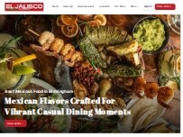 Website Screenshot El Jalisco Valleydale