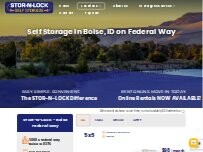 Website Screenshot STOR-N-LOCK Self Storage