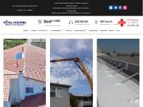 Website Screenshot Royal Roofing Company