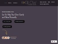 Website Screenshot K-Glow MD Aesthetics | Med Spa Lubbock Texas