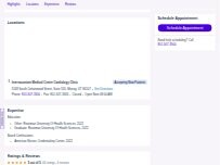 Website Screenshot Kylee A. Beckstrom, NP