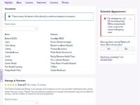 Website Screenshot Rebecca E. Davis, MD