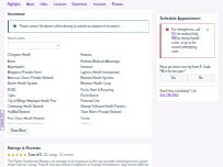 Website Screenshot Kami E. Doak, PA