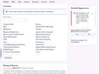 Website Screenshot Carlos A. Albrecht, MD