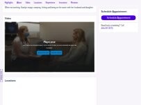 Website Screenshot Katelyn D. Gaskin, NP
