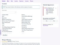 Website Screenshot Ronald B. Henckel, MD