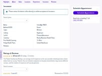 Website Screenshot Sudy E. Jahangiri, MD