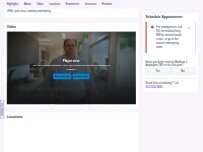 Website Screenshot Matthew J. Applegate, MD