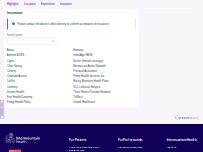 Website Screenshot Abria D. Bonner, MD